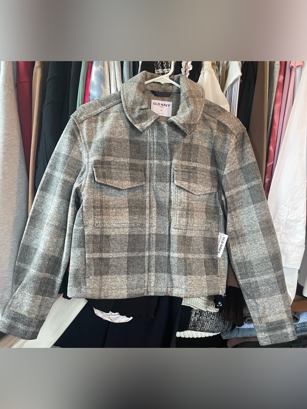 NWT Old Navy Plaid Jacket